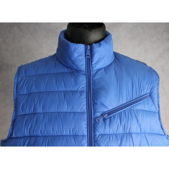 Cole Haan Signature Series Men's Puffer Vest Size Large Blue - Picture 3 of 8